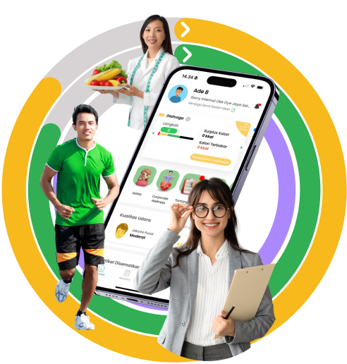 Employee wellness illustration